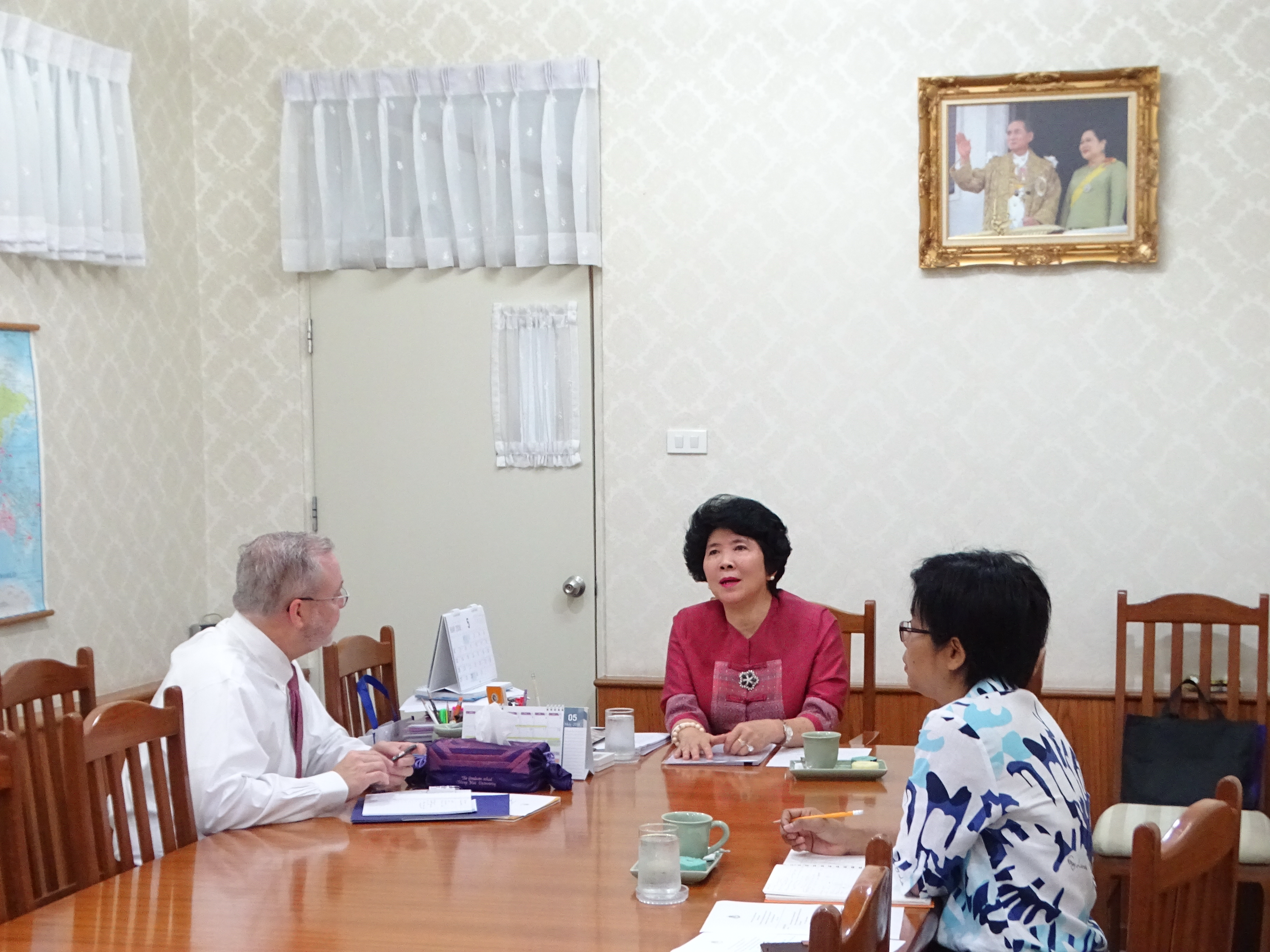 
	ต้อนรับผู้บริหารจาก Duke University School of Nursing, North Carolina, USA
