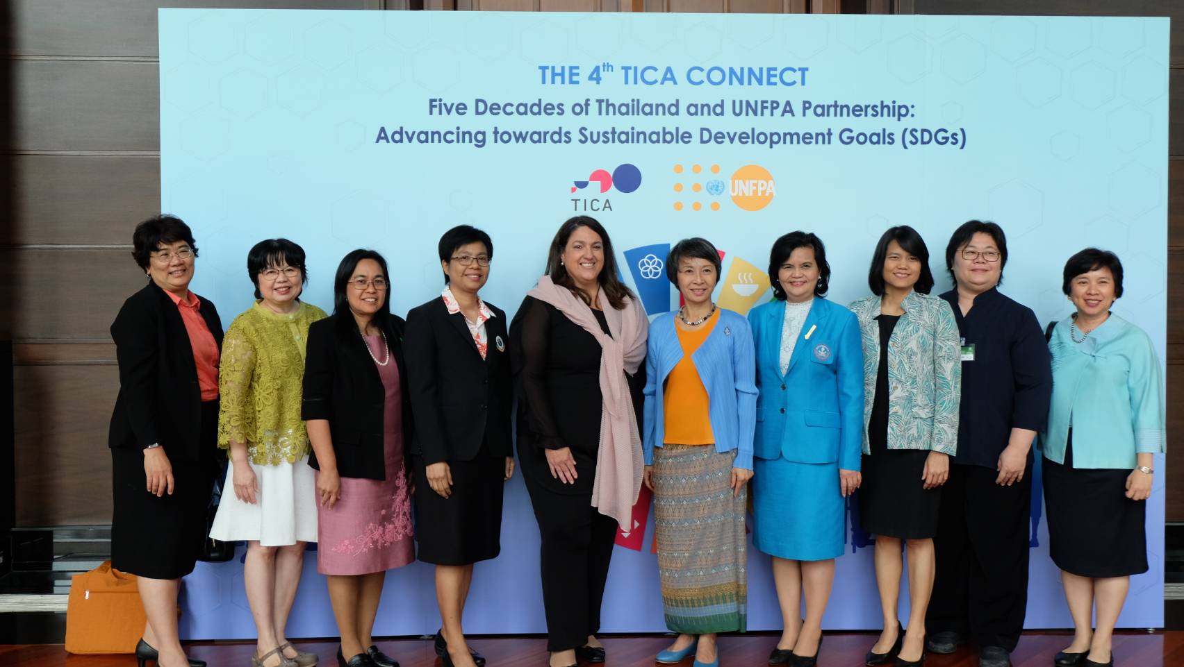 
	The 4th TICA Connect: Five Decades of Thailand and UNFPA Partnership: Advancing towards Sustainable Development Goals (SDGs) 
