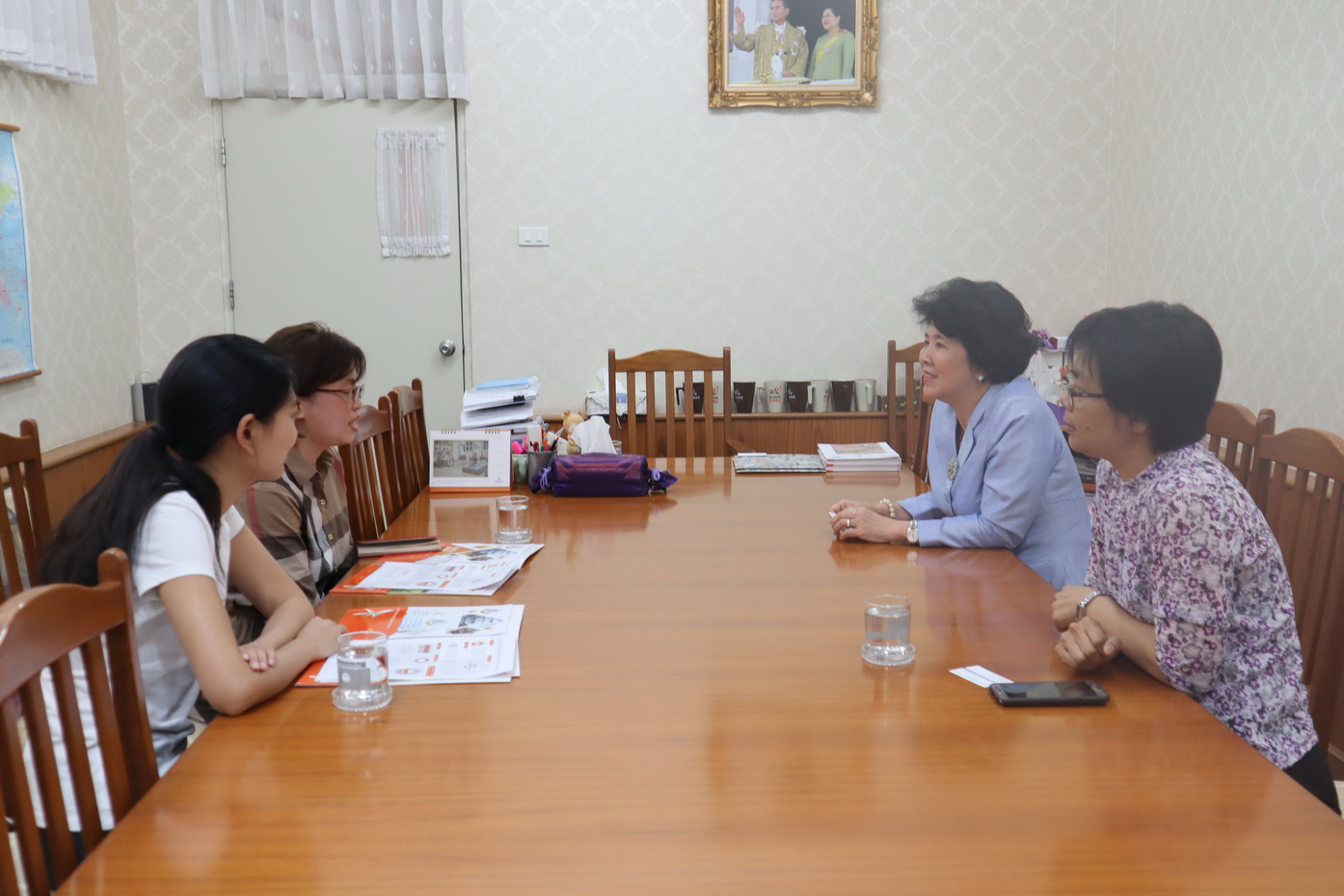 
	ให้การต้อนรับคณะผู้ศึกษาดูงานจาก the Fourth People's Hospital of Chengdu, China
