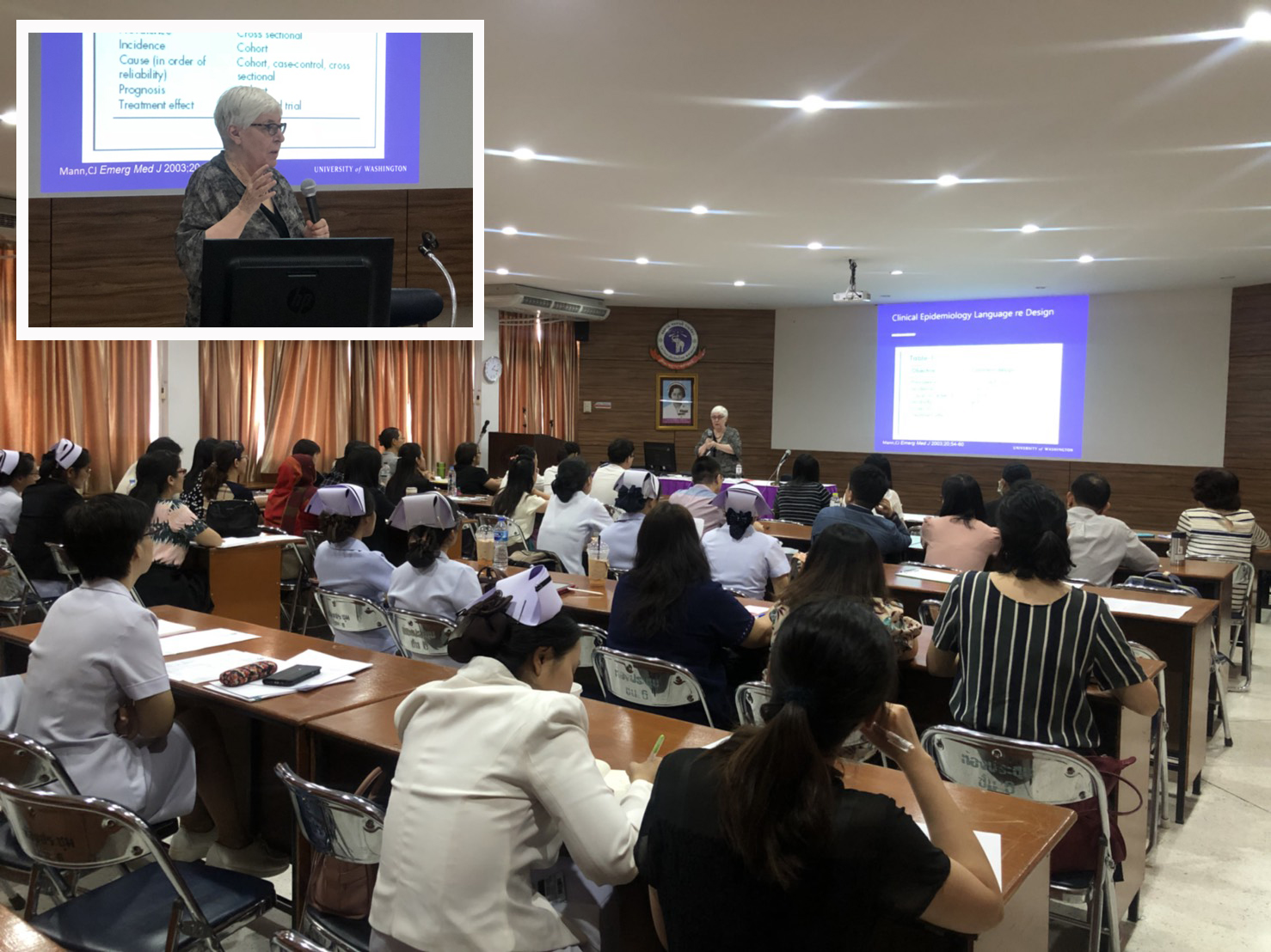 
	การบรรยายพิเศษ เรื่อง  "Intervention Research"
