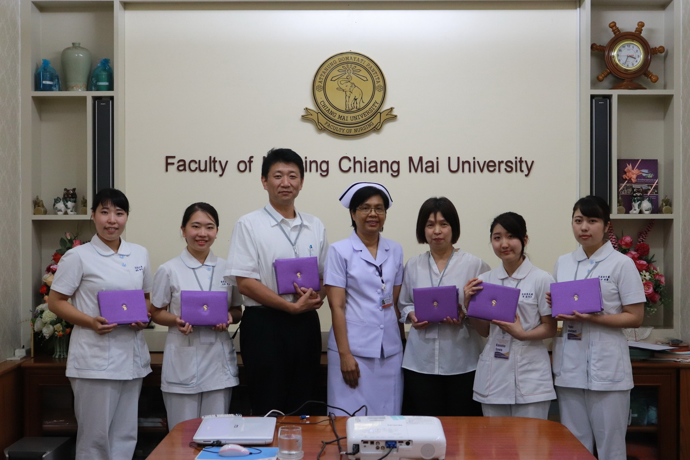 
	มอบวุฒิบัตรให้แก่นักศึกษาจาก Nara Medical University ประเทศญี่ปุ่น
