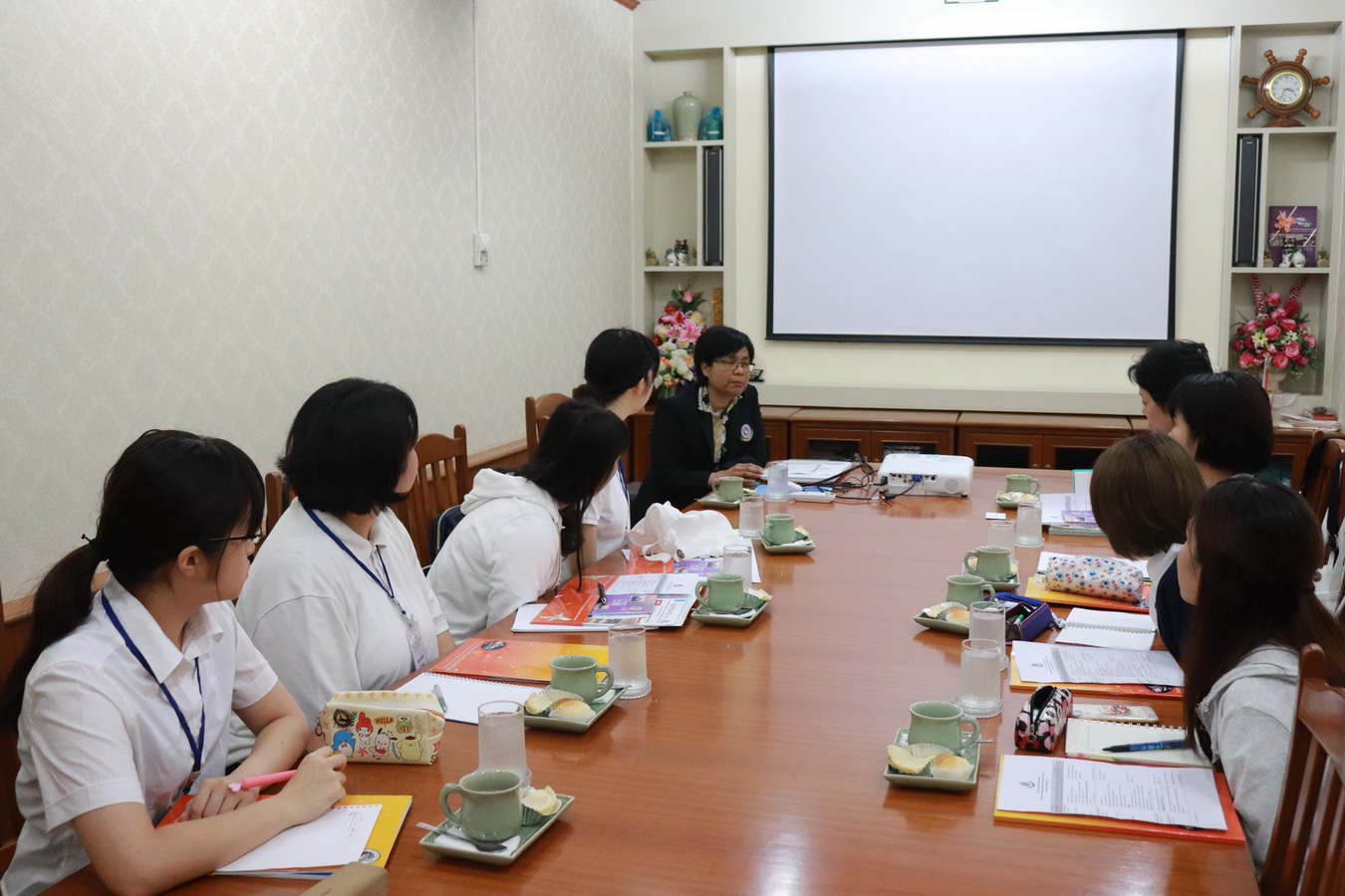 
	ต้อนรับอาจารย์และนักศึกษา School of Health Sciences, Faculty of Medicine University of the Ryukyus ประเทศญี่ปุ่น
