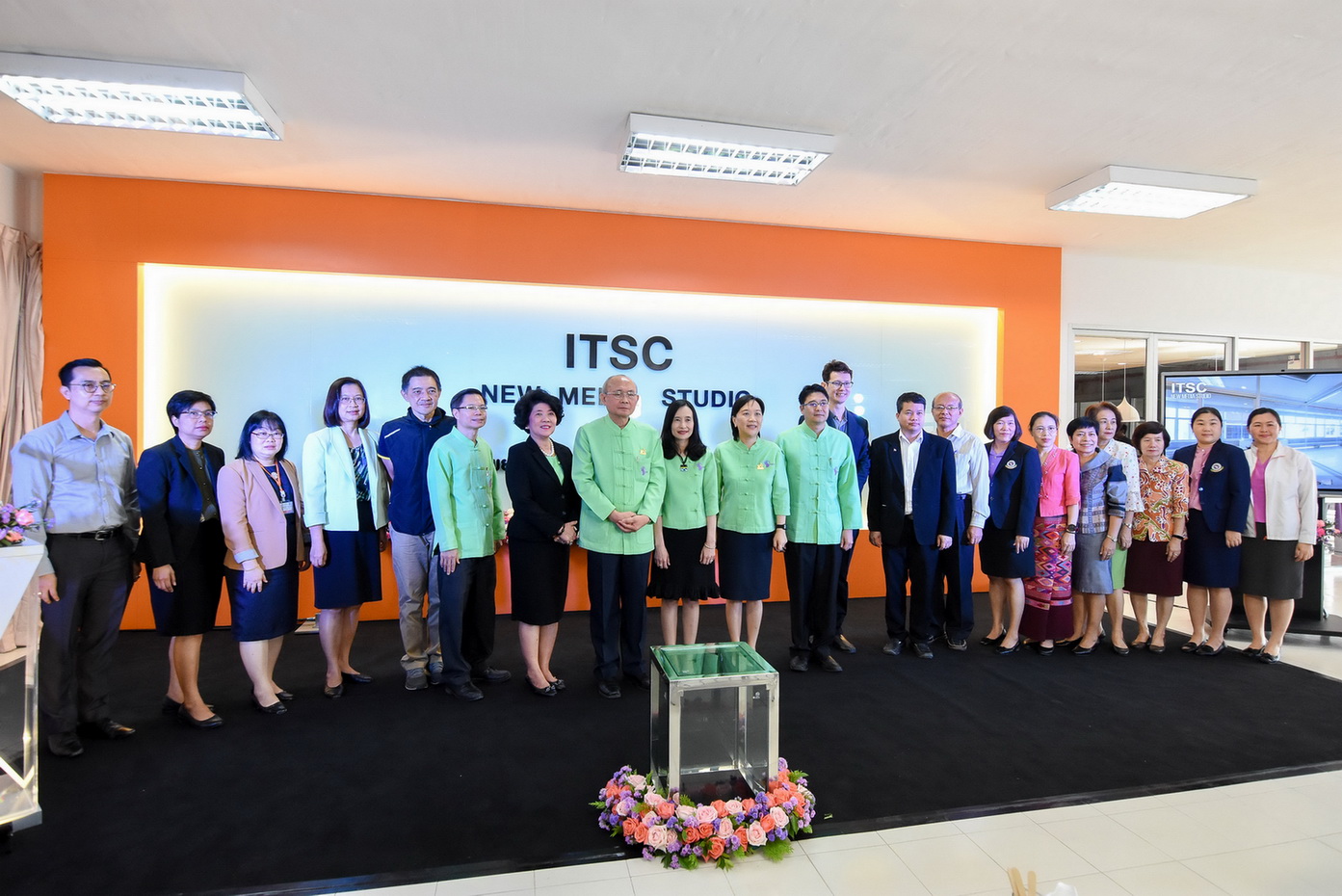 
	พิธีเปิด ITSC New Media Studio
