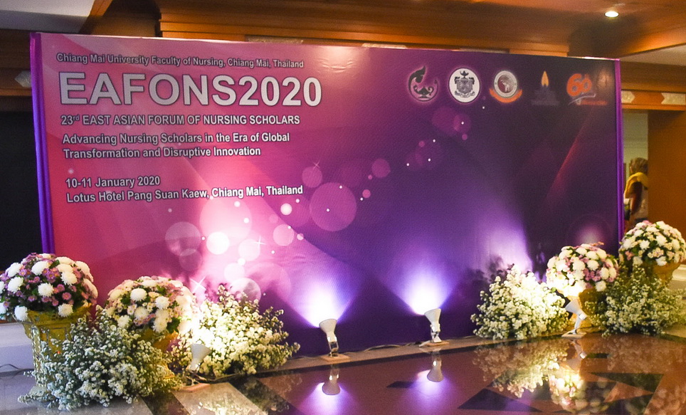 
	การบรรยาย การอภิปราย และ การนำเสนอผลงานวิจัยในการประชุม EAFONS 2020
