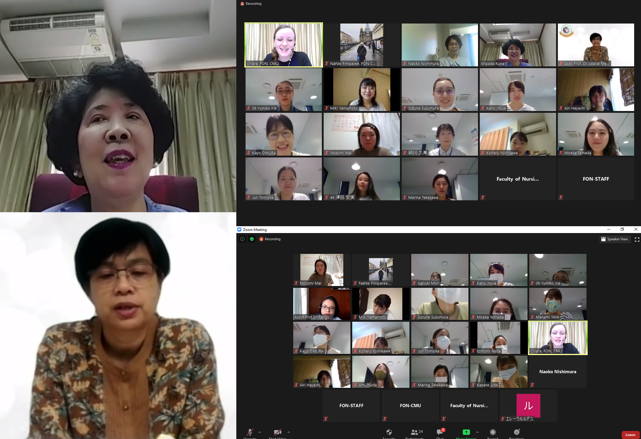 <div>
	ต้อนรับอาจารย์และนักศึกษาพยาบาลจาก Otemae University ประเทศญี่ปุ่น ผ่าน Zoom Meeting</div>
