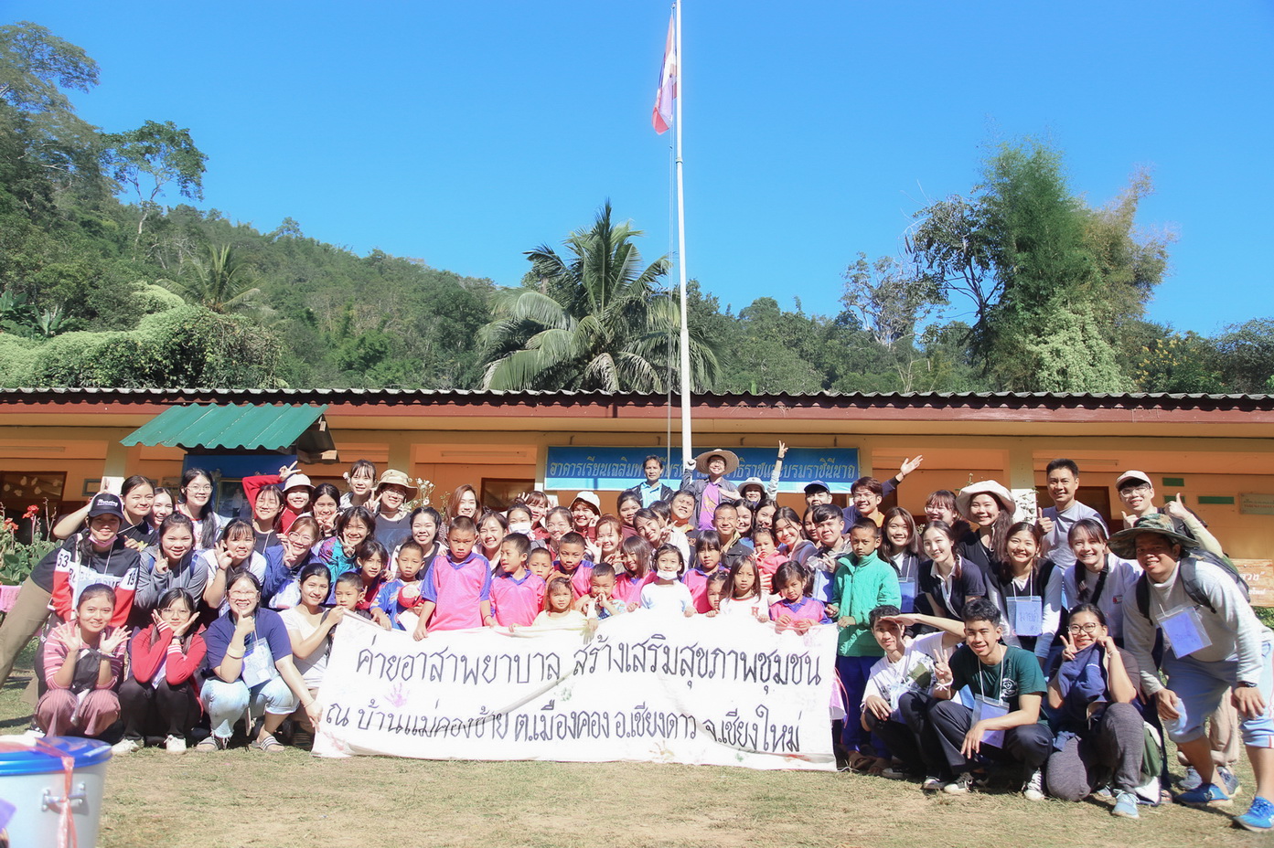 
	ค่ายอาสาพยาบาล มช. สร้างเสริมสุขภาพชุมชน ณ บ้านแม่คองซ้าย อำเภอเชียงดาว จังหวัดเชียงใหม่
