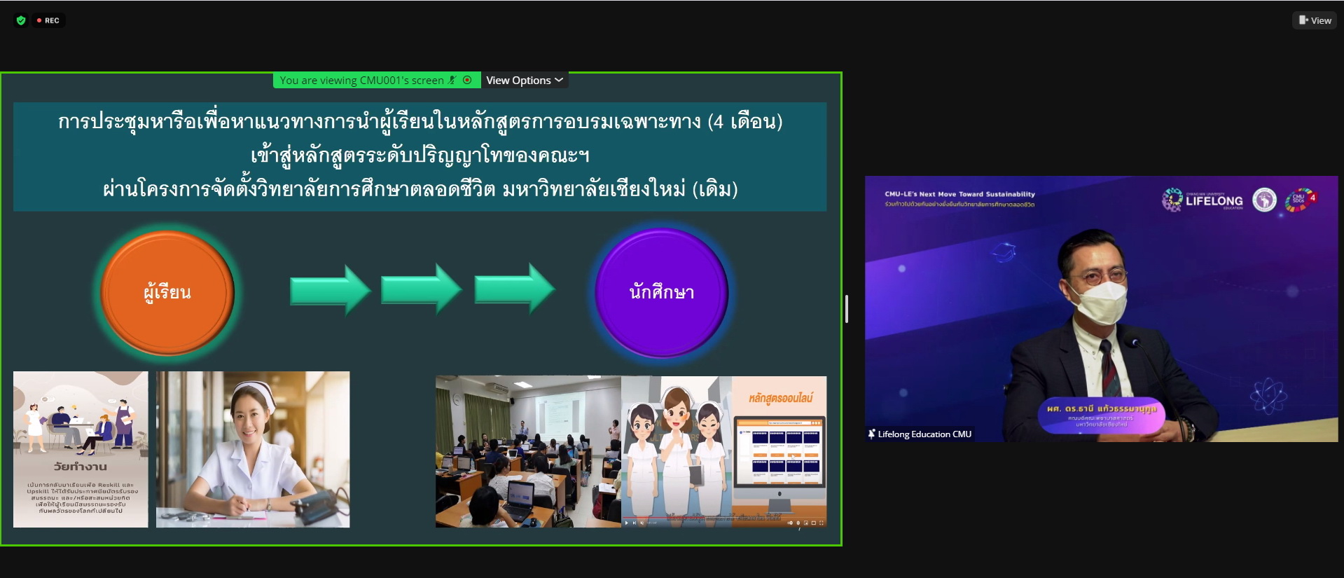 
	"Success Story: คณะพยาบาลศาสตร์กับการปรับตัวเชิงรุกด้านการศึกษาตลอดชีวิต"
