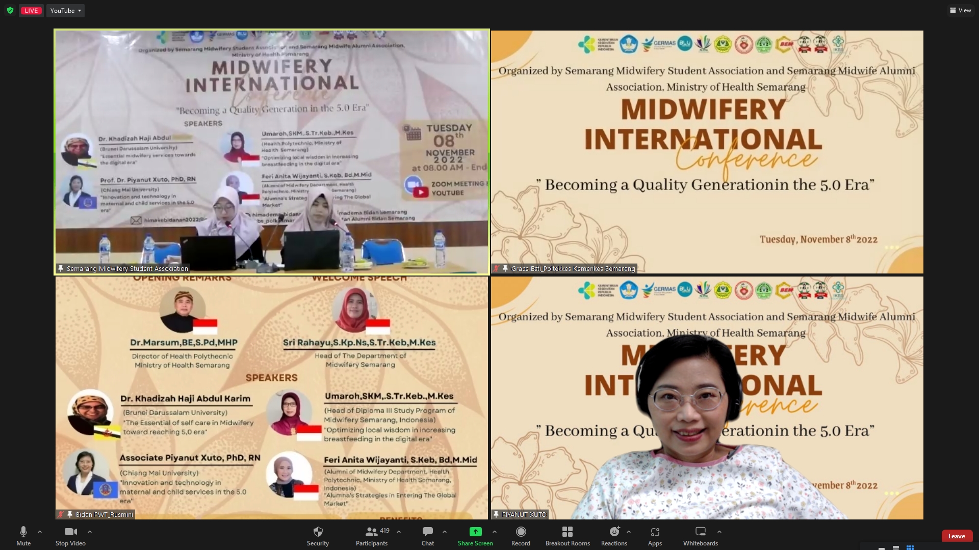 
	การบรรยายพิเศษ เรื่อง Innovation and technology in maternal and child services in the 5.0 era   
