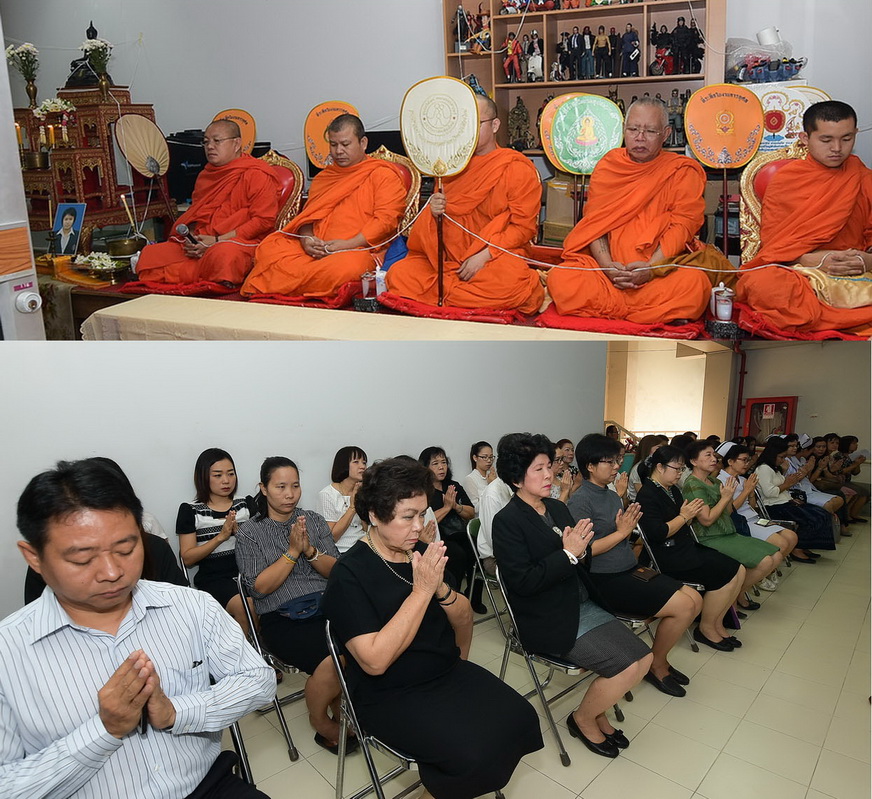 
	พิธีทำบุญอุทิศส่วนกุศลแด่คุณอดิศักดิ์ พวงสมบัติ 
