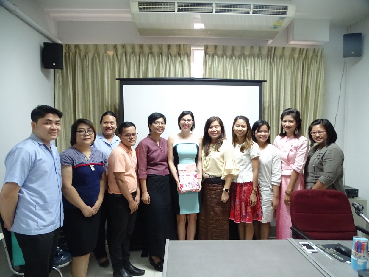 
	การบรรยาย เรื่อง Health Risks and Integrated Healthcare in Thailand
