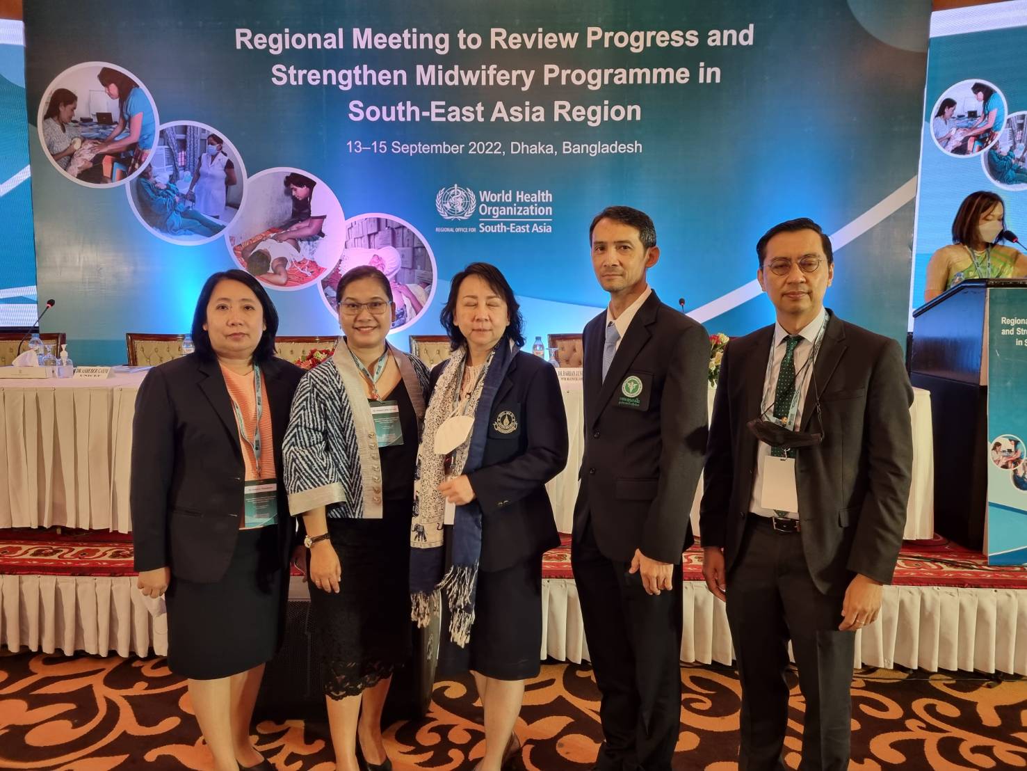 
	คณบดีร่วมประชุม Regional Meeting to Review Progress and Strengthen Midwifery Programme in South-East Asian Regional
