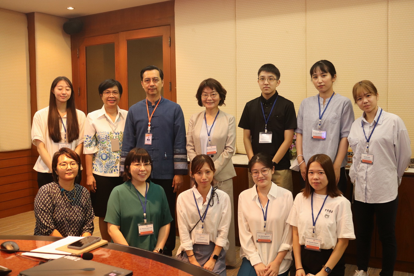 
	ให้การต้อนรับอาจารย์และนักศึกษาระดับปริญญาโทและปริญญาตรีจาก Naragakuen University ประเทศญี่ปุ่น
