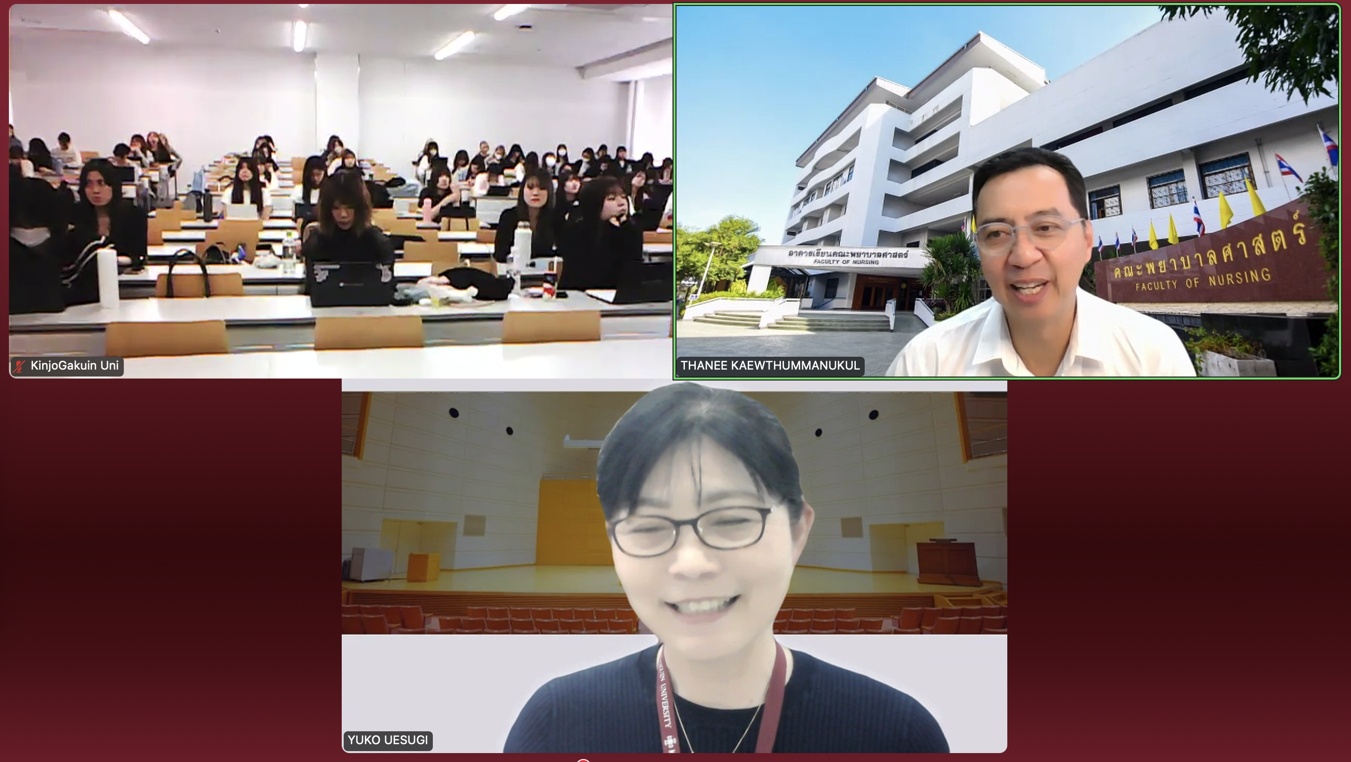 
	อดีตคณบดีพยาบาล มช. บรรยายพิเศษให้แก่นักศึกษาจาก Kinjo Gakuin University ประเทศญี่ปุ่น
